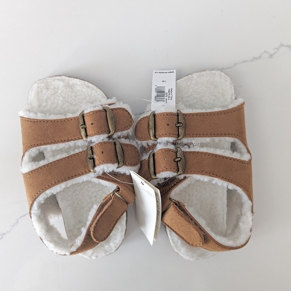 GAP Toddler Cozy Cork Buckle Sandals, Brand New - Picture 1 of 6